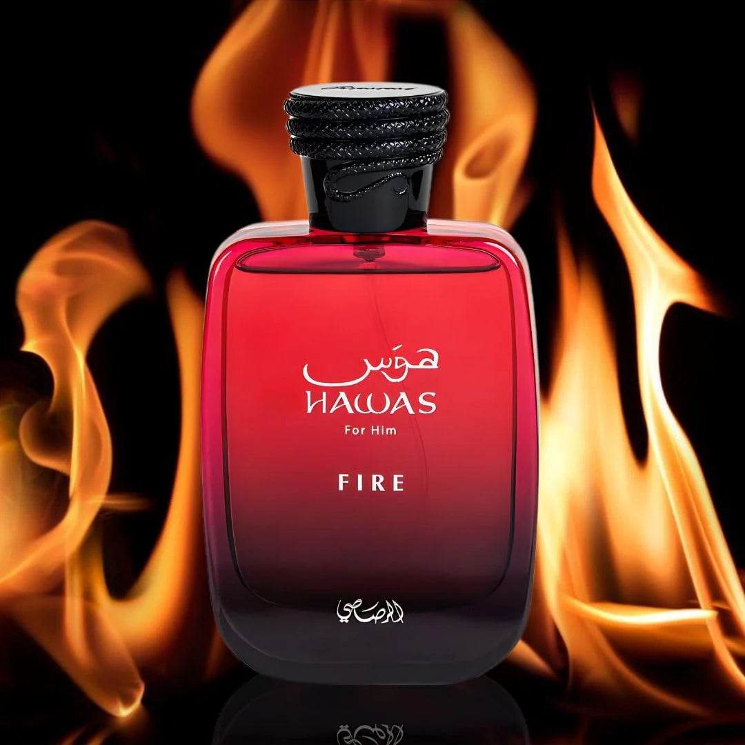 Hawas Fire for him de Rasasi - Caballero 100ml